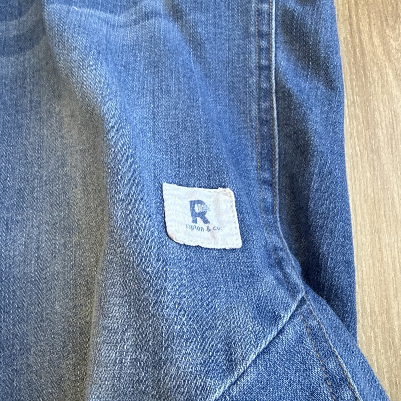 Ripton & Co Womens Denim Bike Pants Size S Blue Cycling Mountain Trail Jeans — image 5 of 8